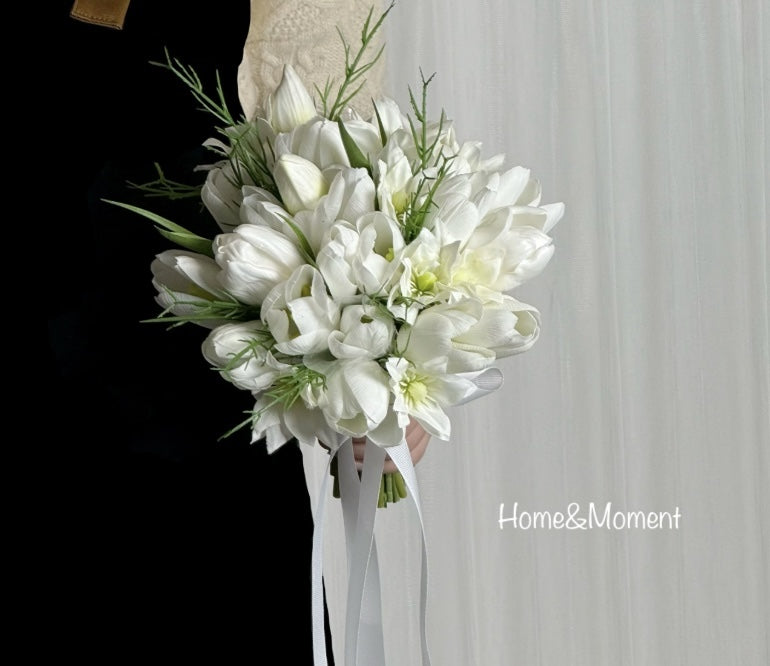 Bridal Bouquet | Handmade Faux Wedding Flowers