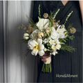 Handmade Wedding Bridal Bouquet — Silk Wedding Flowers | 4 Styles