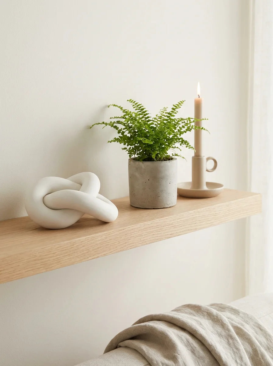 Semicircular Walnut Wood Table Number Stands (Set of 12)