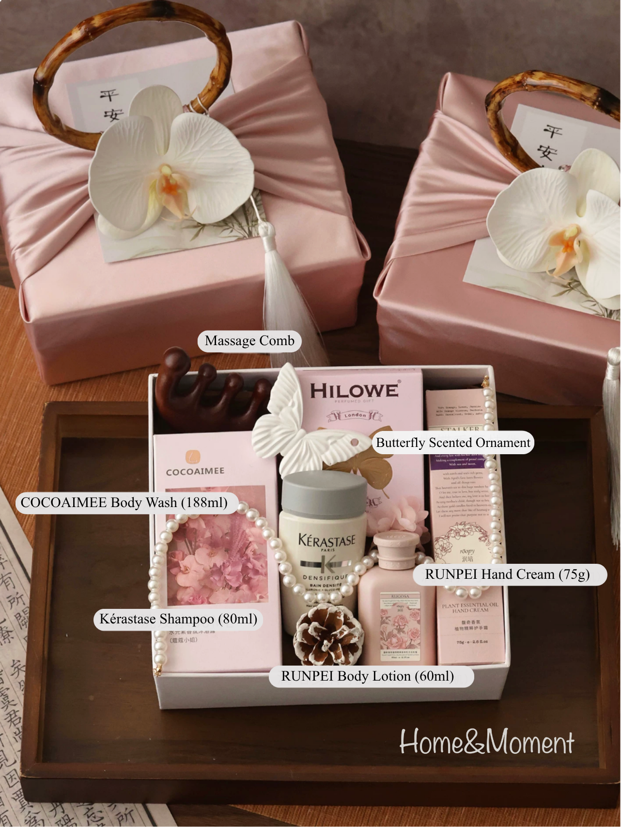 Song Dynasty Blush Gift Box — Luxury Curated Beauty Set｜Wedding