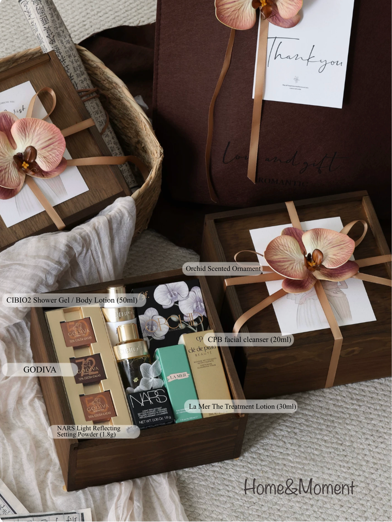 Wildflower Bridesmaid Gift Box — Luxury Curated Beauty Set