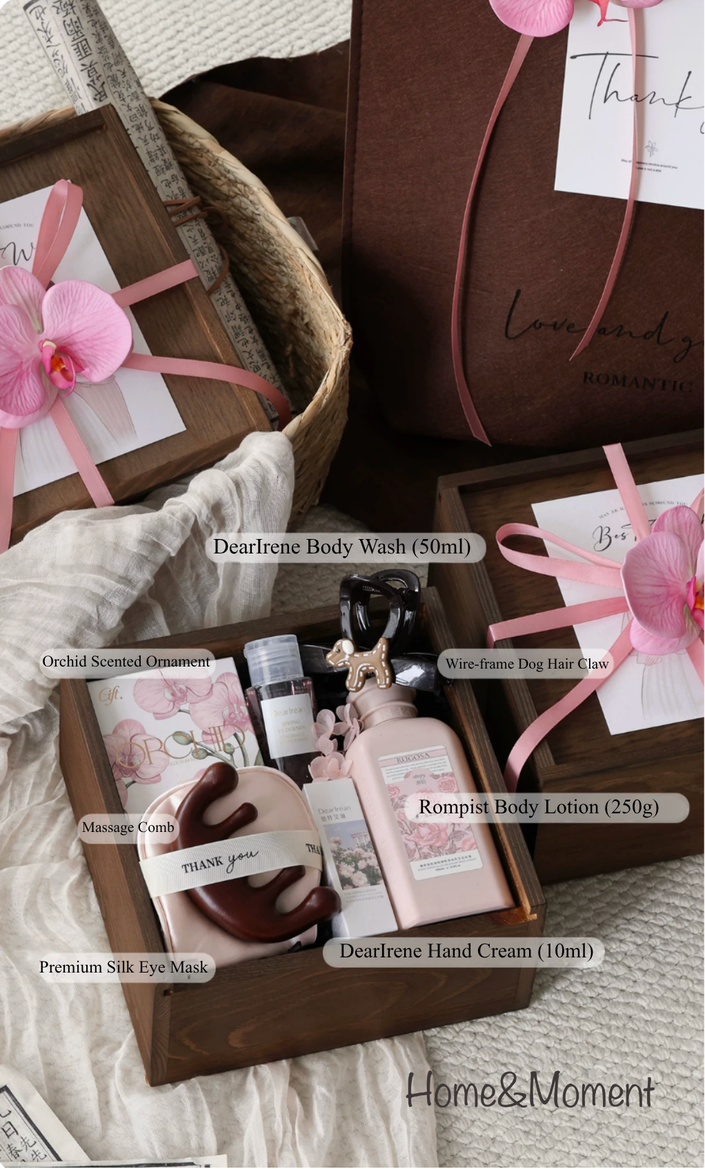 Wildflower Bridesmaid Gift Box — Luxury Curated Beauty Set