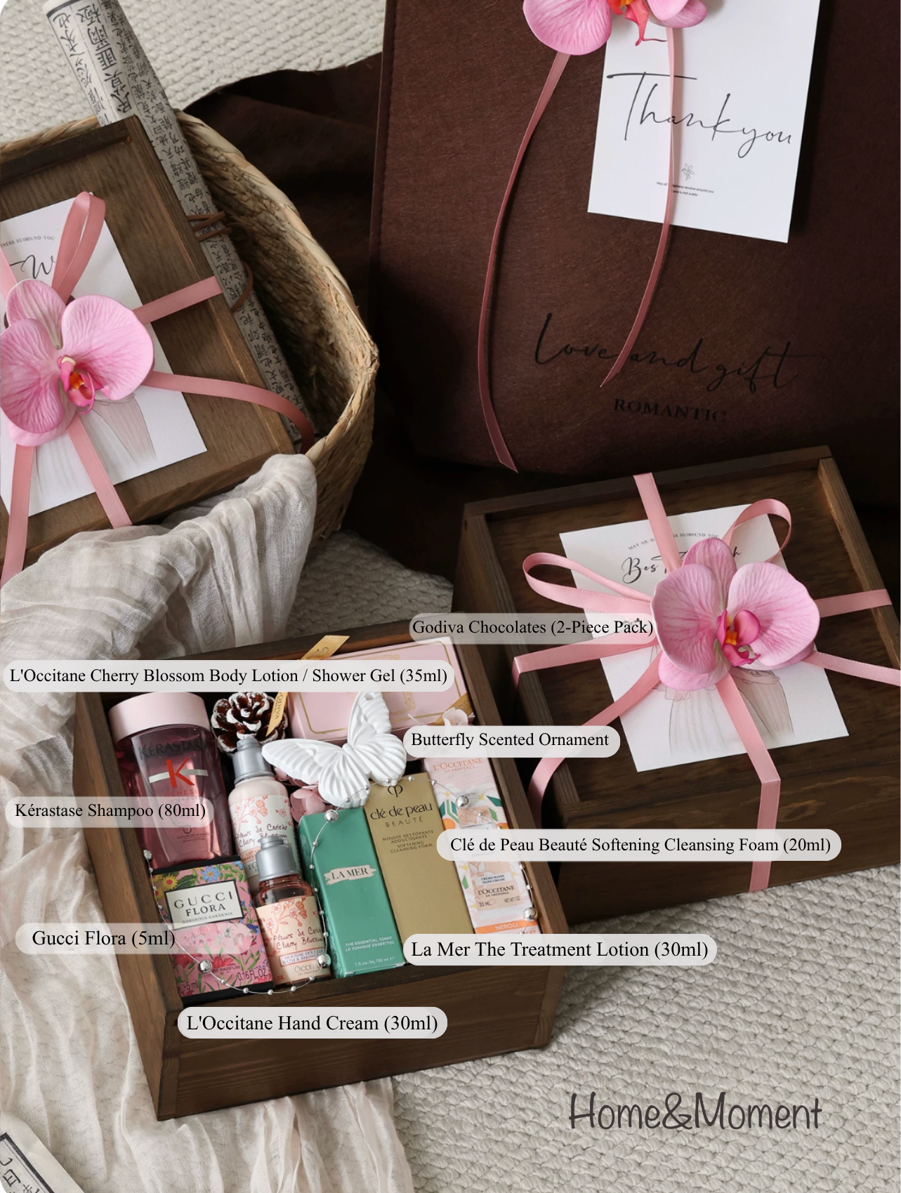 Wildflower Bridesmaid Gift Box — Luxury Curated Beauty Set
