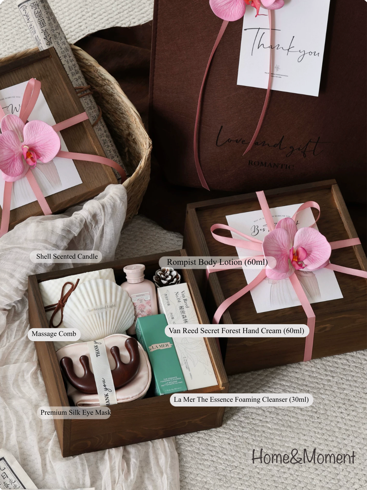 Wildflower Bridesmaid Gift Box — Luxury Curated Beauty Set