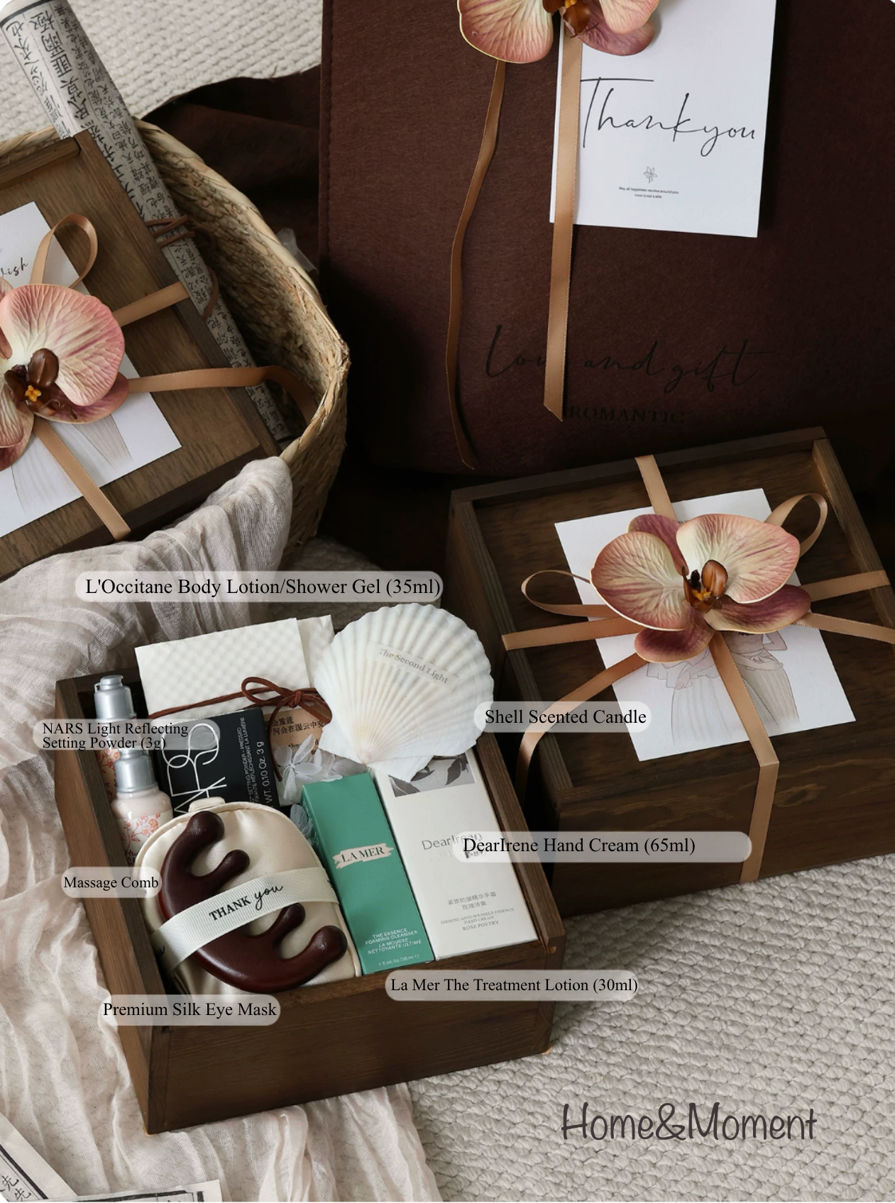 Wildflower Bridesmaid Gift Box — Luxury Curated Beauty Set
