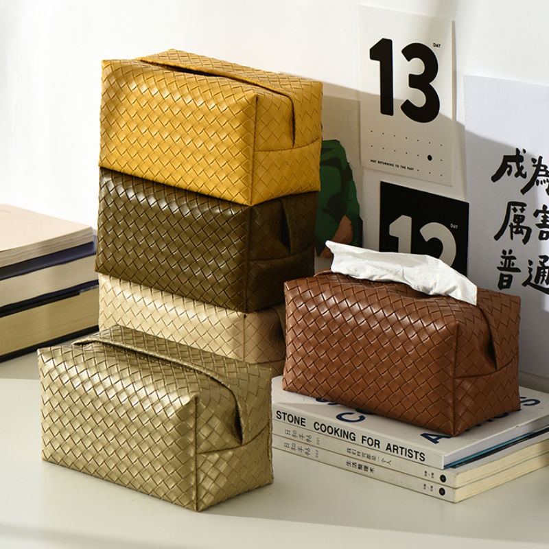 Luxury Minimalist Ceramic Tissue Box Cover