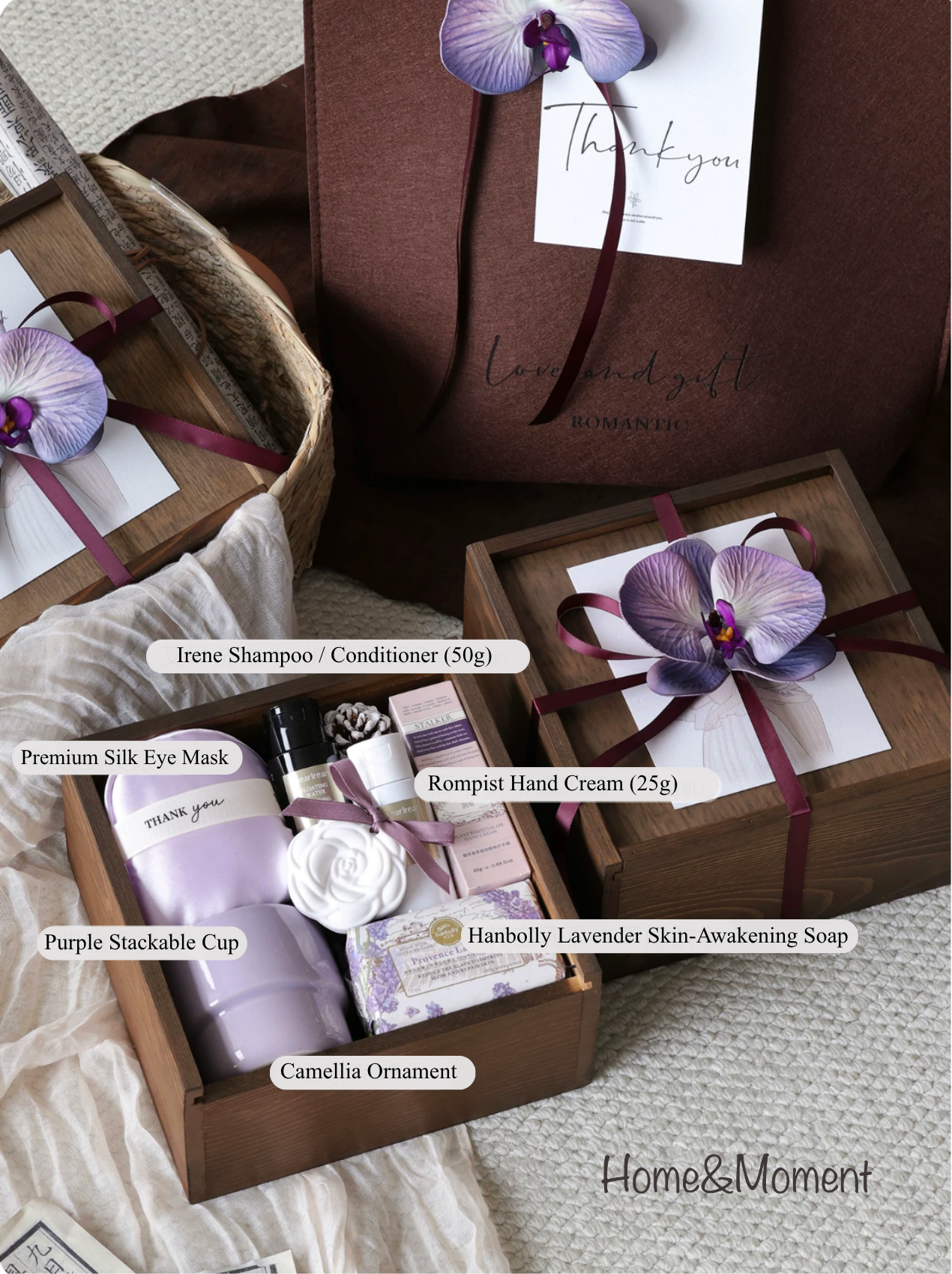 Wildflower Bridesmaid Gift Box — Luxury Curated Beauty Set