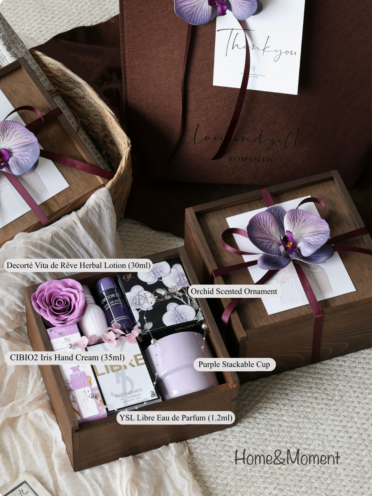 Wildflower Bridesmaid Gift Box — Luxury Curated Beauty Set
