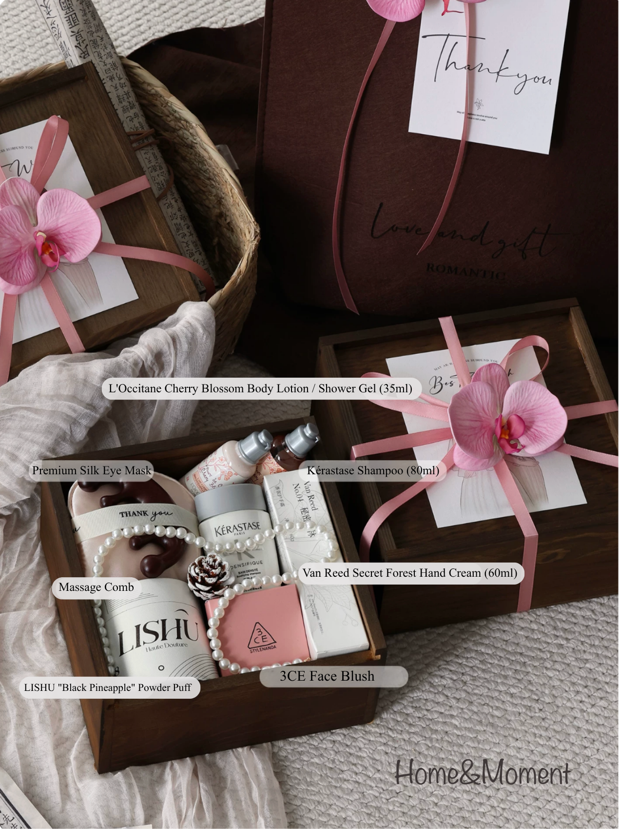 Wildflower Bridesmaid Gift Box — Luxury Curated Beauty Set