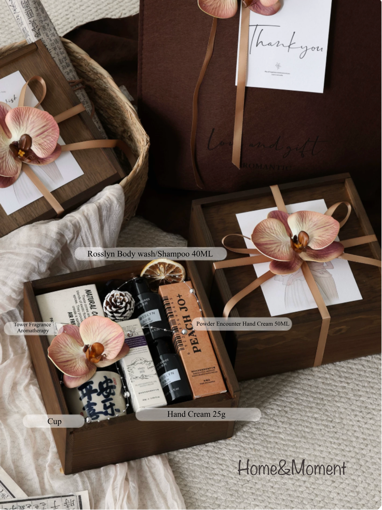 Wildflower Bridesmaid Gift Box — Luxury Curated Beauty Set