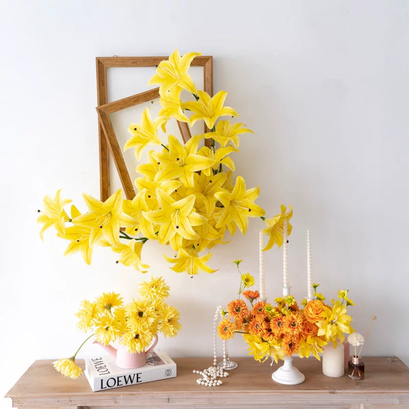 Wall-mounted Decorative Floral Photo Frame Set — French Vintage Style