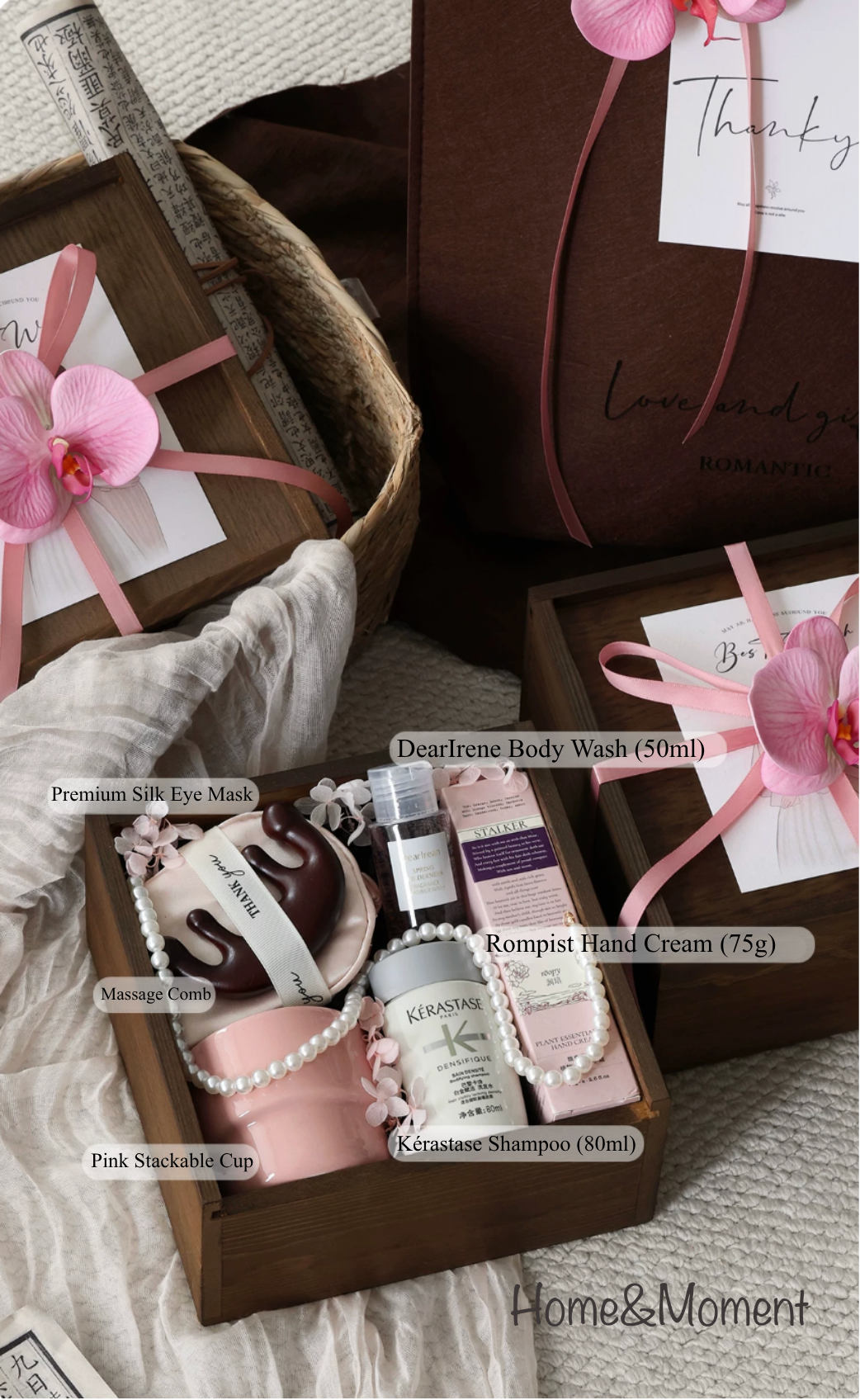 Wildflower Bridesmaid Gift Box — Luxury Curated Beauty Set