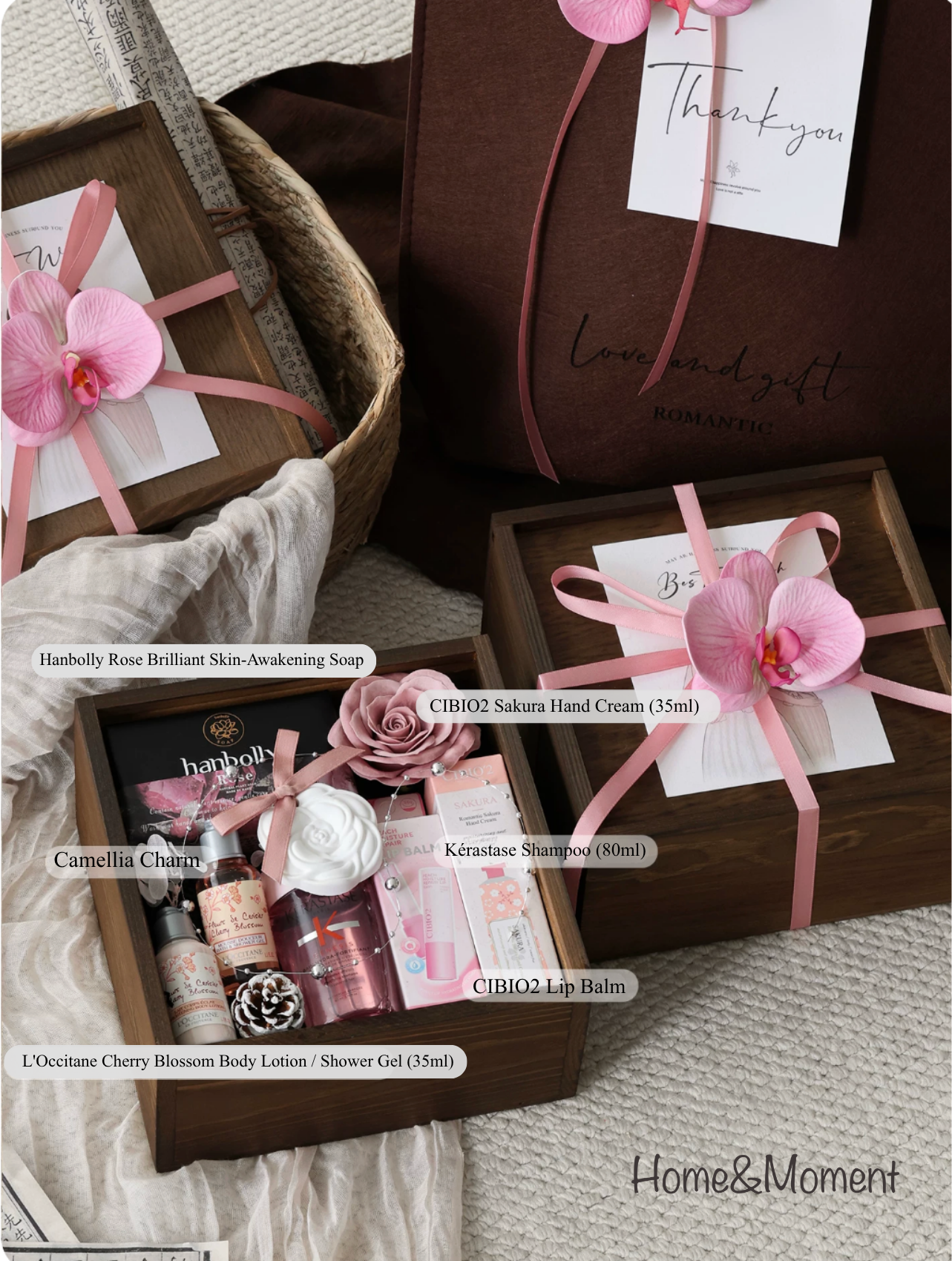 Wildflower Bridesmaid Gift Box — Luxury Curated Beauty Set
