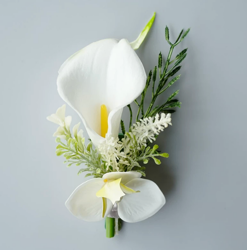 Calla Lily Corsage & Boutonnière