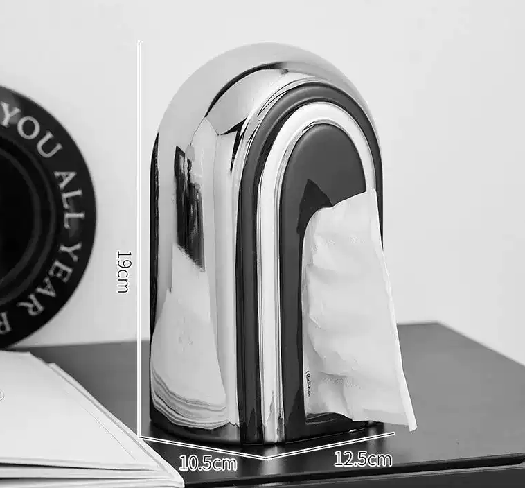 Artisan Ceramic Tissue Box Collection — Minimalist Modern Decor