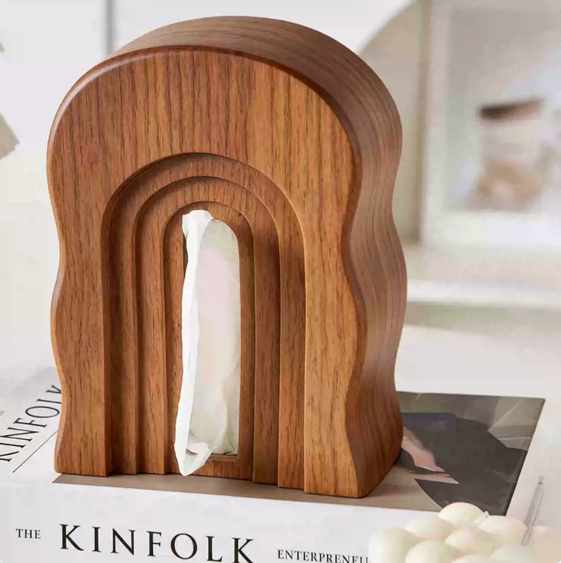 Artisan Ceramic Tissue Box Collection — Minimalist Modern Decor