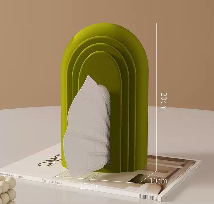 Artisan Ceramic Tissue Box Collection — Minimalist Modern Decor