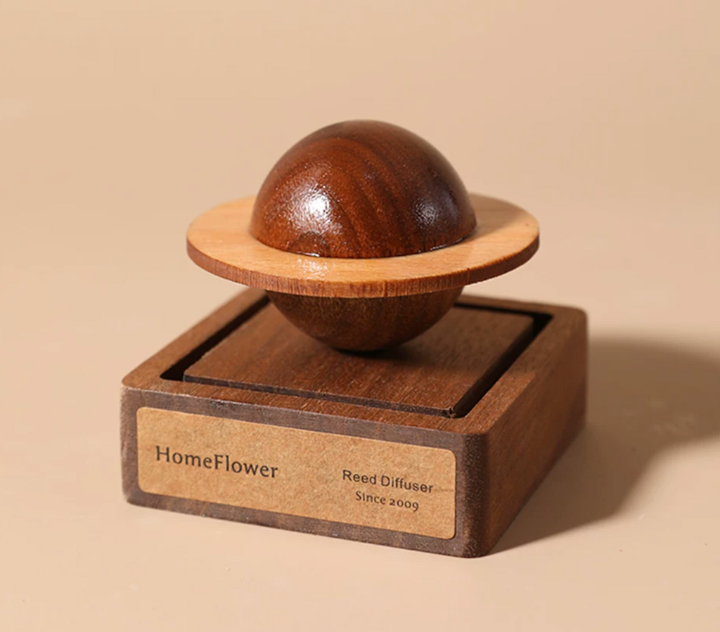 Solid Walnut Ultrasonic Essential Oil Diffuser