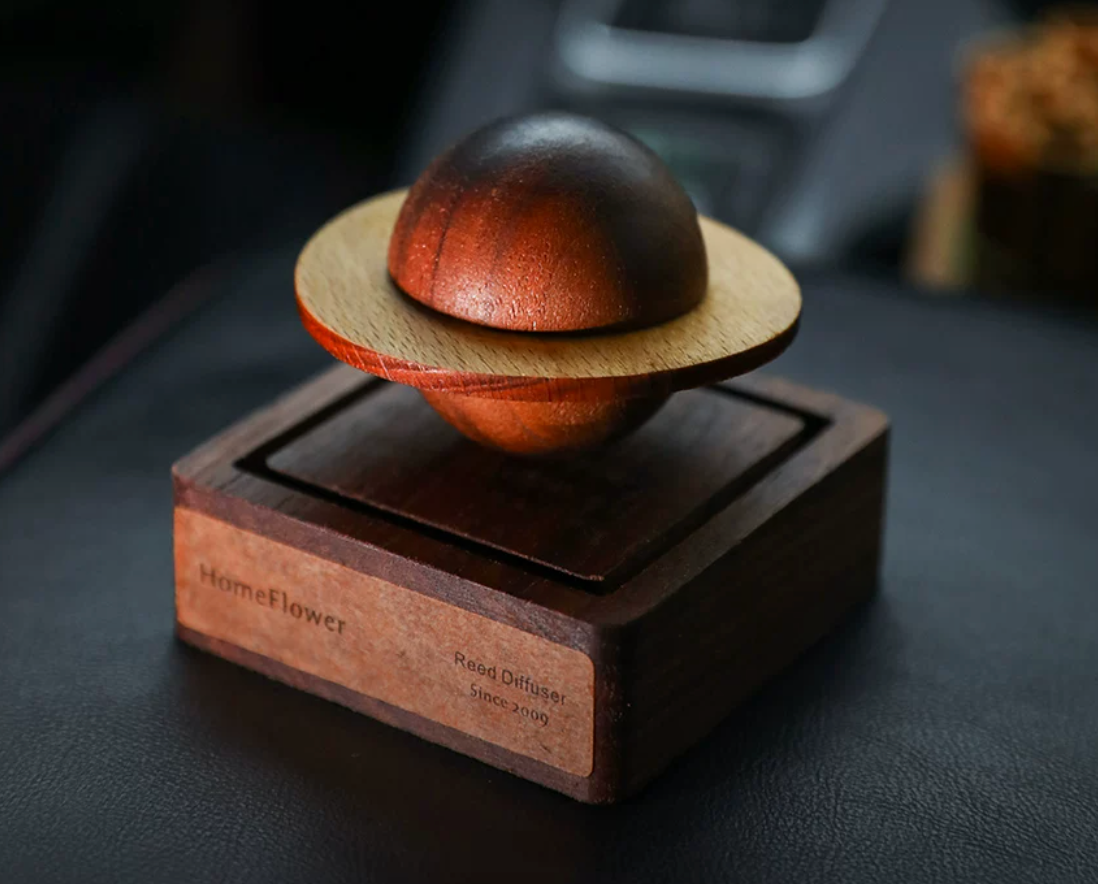 Solid Walnut Ultrasonic Essential Oil Diffuser