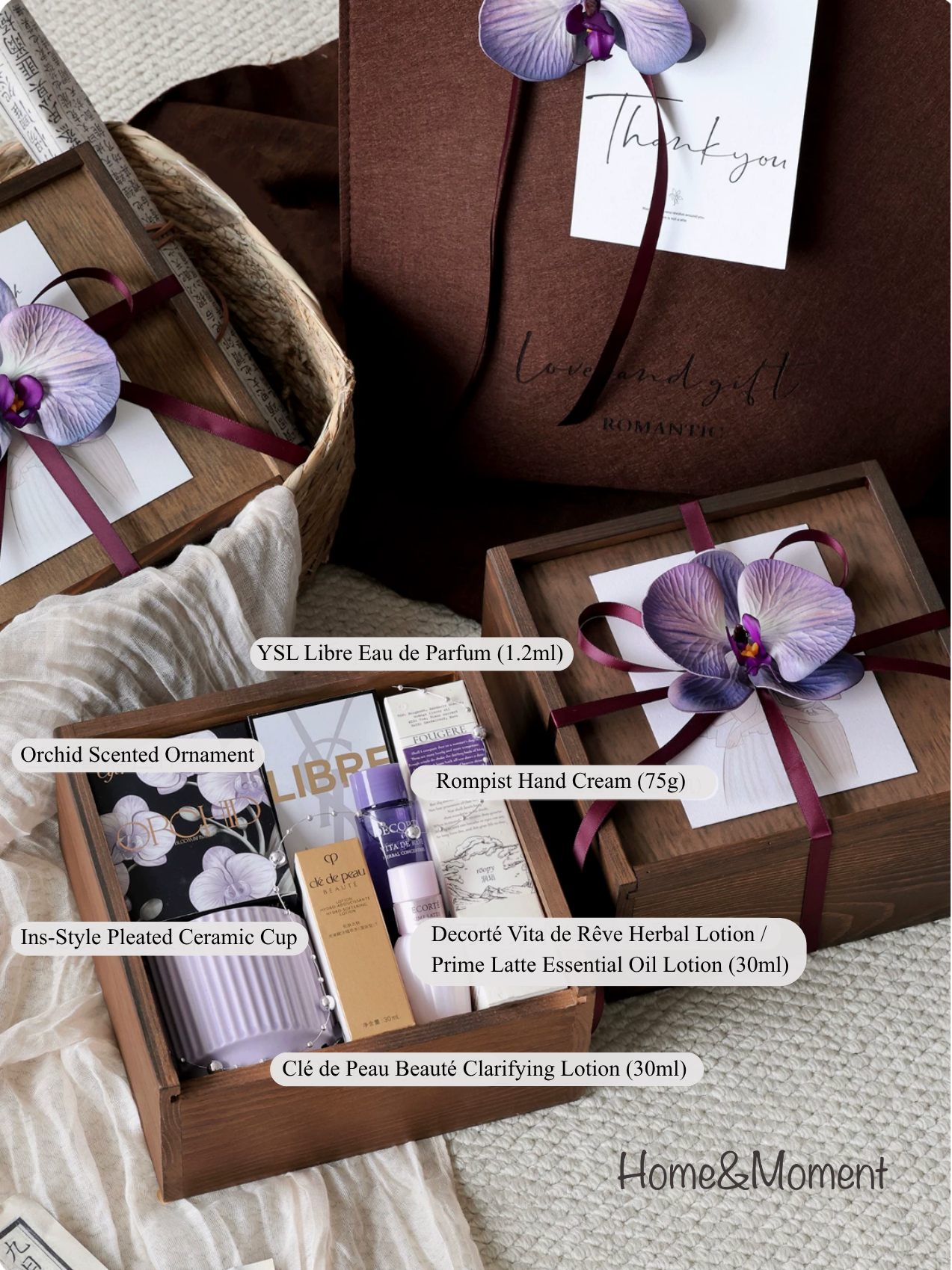 Wildflower Bridesmaid Gift Box — Luxury Curated Beauty Set