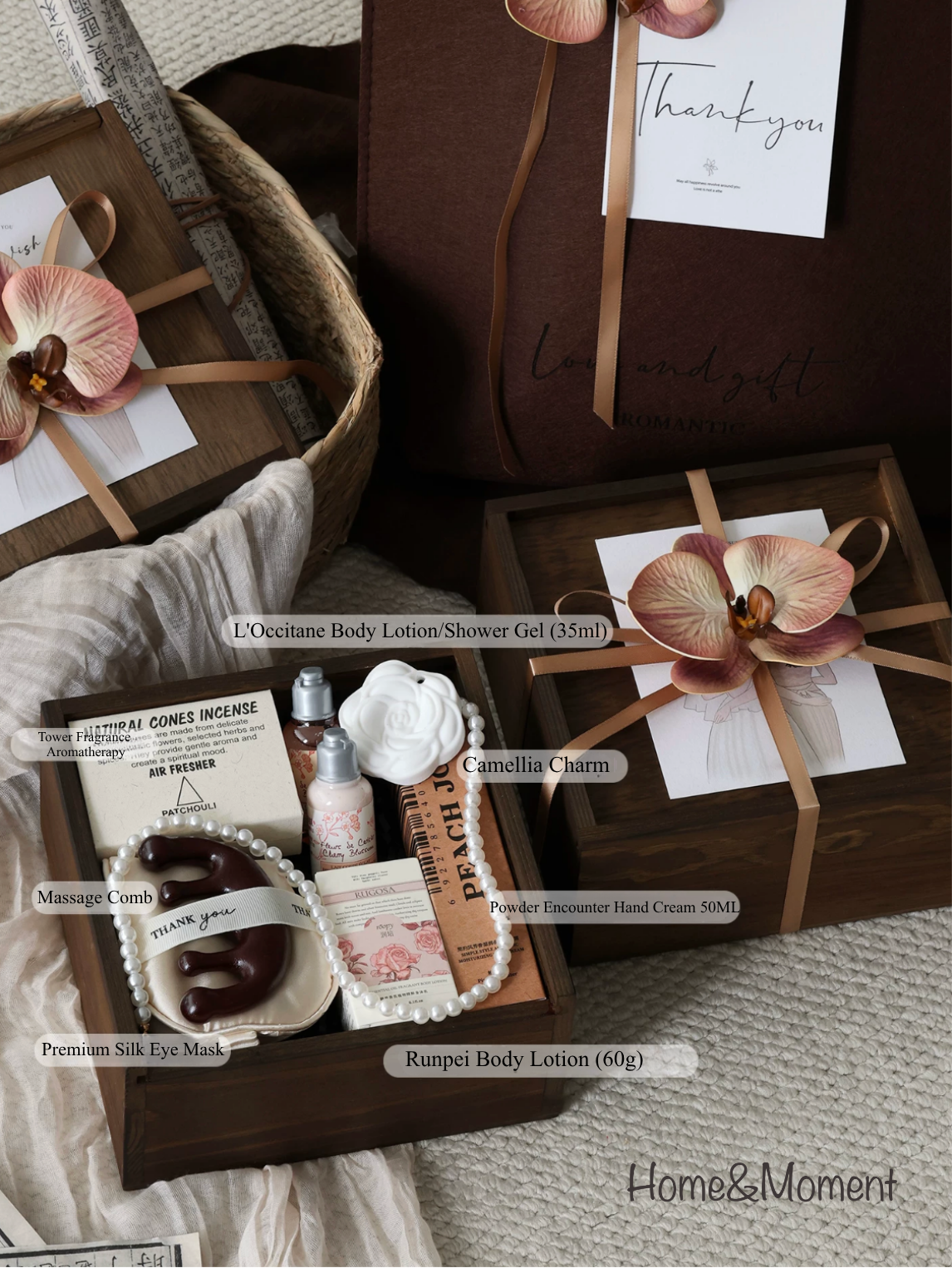 Wildflower Bridesmaid Gift Box — Luxury Curated Beauty Set