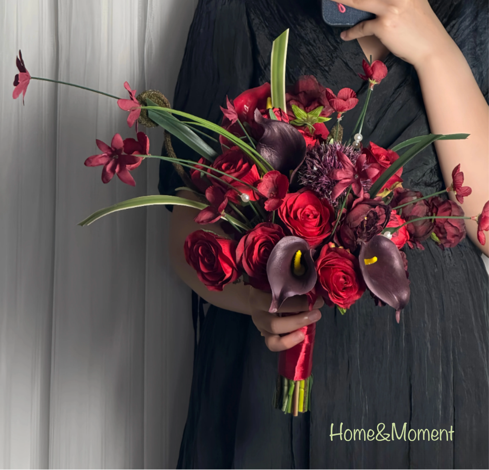 Handmade Wedding Bridal Bouquet — Silk Wedding Flowers | 4 Styles
