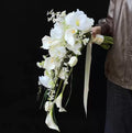 Teardrop Waterfall Bridal Bouquet Collection - Wedding