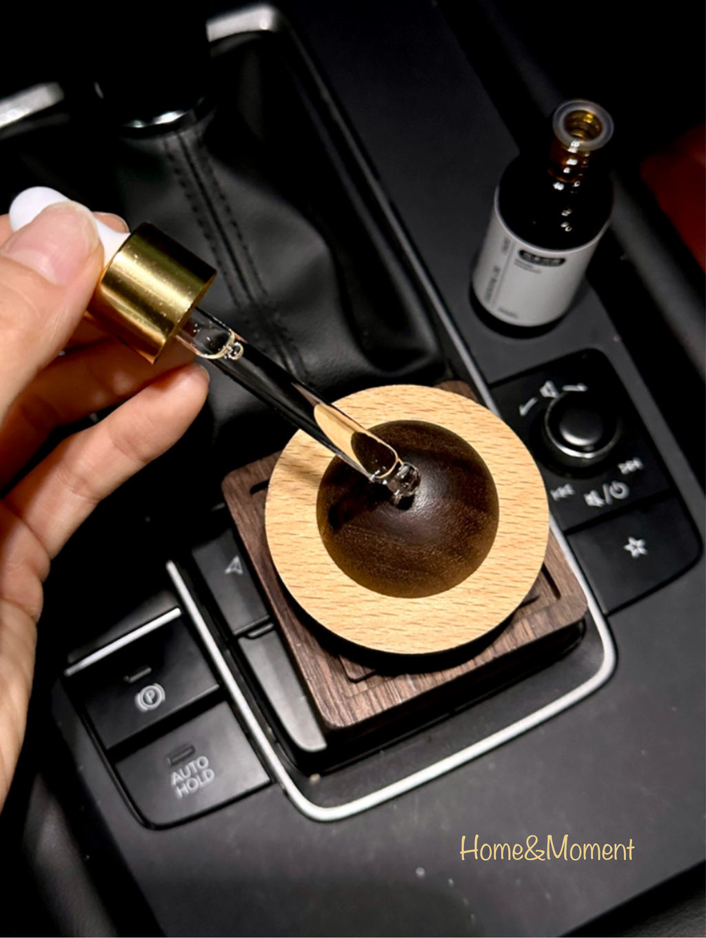 Solid Walnut Ultrasonic Essential Oil Diffuser